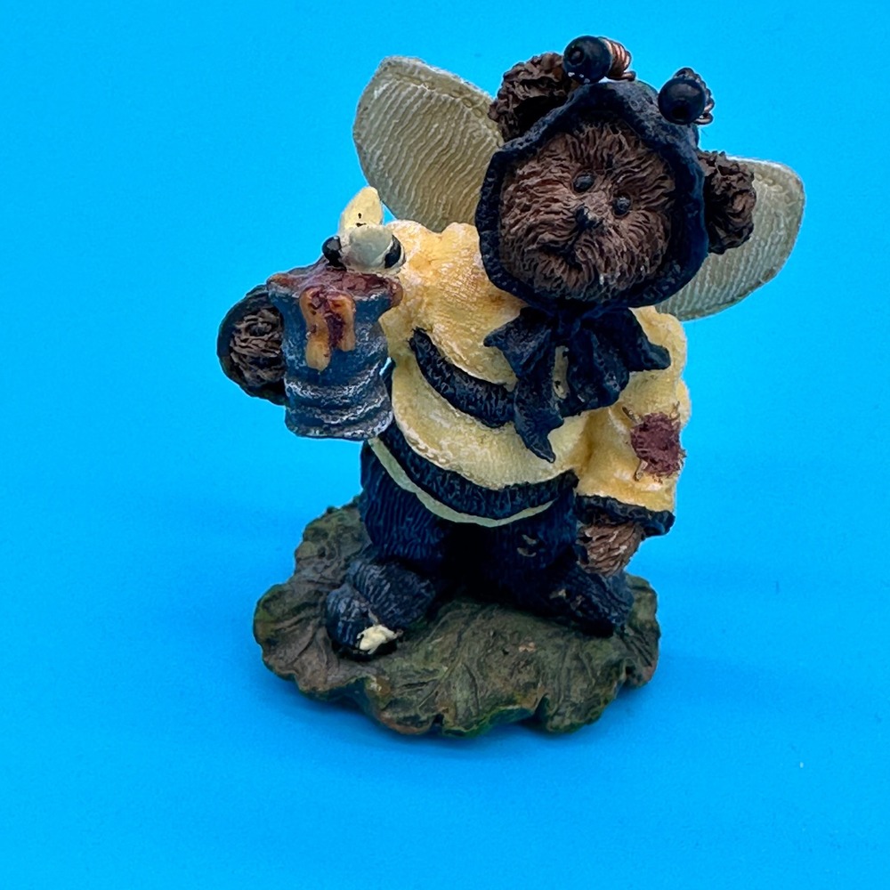 Boyds Bears & Friends Buzzie Bumblebee Bear Figurine Limited Edition 988/2500‎